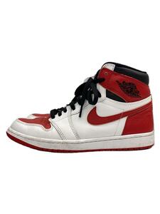 NIKE◆AIR JORDAN 1 RETRO HIGH OG_エアジョーダン 1 レトロ ハイ OG/27cm/RED