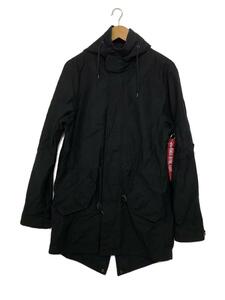 ALPHA INDUSTRIES◆フライトジャケット/S/コットン/BLK/026200/3A382