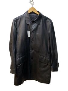 Paul Smith COLLECTION◆レザージャケット・ブルゾン/M/牛革/BLK/pc-mn-66575