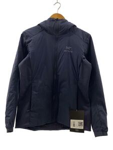 ARC’TERYX◆Atom Hoody W/S/ナイロン/NVY/無地/30090/アークテリクス