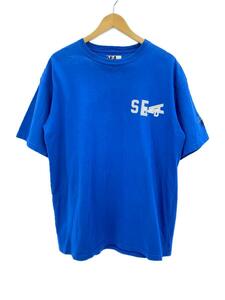 WIND AND SEA◆Tシャツ/L/コットン/BLU/MWS-TE2