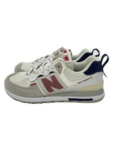 NEW BALANCE◆ローカットスニーカー/26cm/WHT/ML574IST