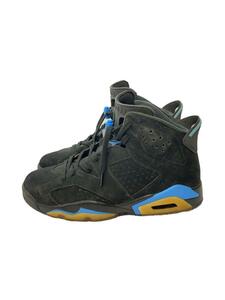 NIKE◆AIR JORDAN 6 RETRO/エアジョーダンレトロ/ブラック/384664-006/28cm/BLK