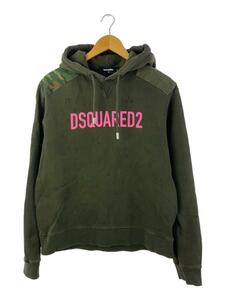 DSQUARED2◆S75GU0439S25030/パーカー/XS/コットン/KHK/プリント