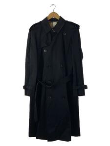 BURBERRY LONDON◆トレンチコート/46/コットン/BLK