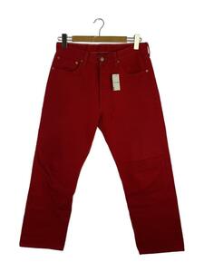 Levi’s◆501/米国製/ボタン裏553/ボトム/33/コットン/RED/553-0599