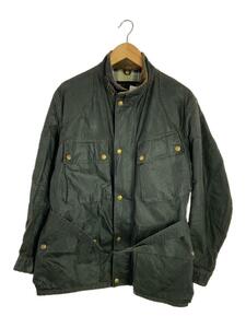 Belstaff◆60s～/TRIALMASTER/オイルドコットンジャケット/-/コットン/BLK