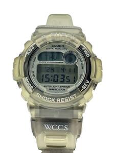 CASIO◆腕時計/デジタル/ラバー/BLK/GRY/DW-9600WC