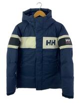 HELLY HANSEN◆ソルトダウンジャケット/M/ナイロン/NVY/HH11771_画像1