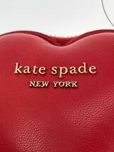 kate spade new york◆コインケース/レザー/RED/レディース_画像3