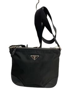 PRADA◆ショルダーバッグ/ナイロン/BLK/BT0332