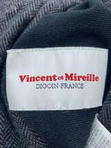 Vincent et Mireille◆ダウンベスト/42/ウール/GRY/VM16FCPC201_画像3