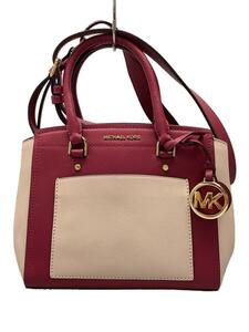 MICHAEL KORS◆ショルダーバッグ/レザー/PNK/無地/30F9GP9M2T