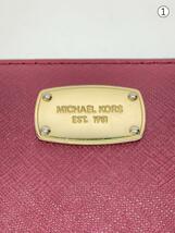 MICHAEL KORS◆長財布/レザー/BRD/無地/レディース/35T6GTVE3L_画像3