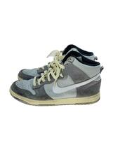 NIKE◆DUNK HIGH PRM_ダンク ハイ プレミアム/27.5cm/GRY_画像1