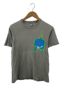 STUSSY◆Tシャツ/S/コットン/GRY