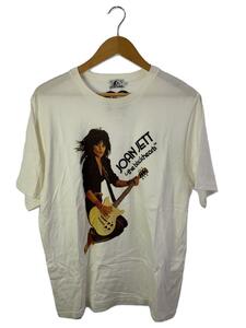 HYSTERIC GLAMOUR◆Tシャツ/L/コットン/WHT/02202CT291/20SS/JOAN JETT＆THE BLACKHEARTS