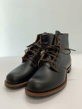 RED WING◆レースアップブーツ/26cm/ブラック/レザー/9060/BECKMAN FLATBOX_画像2