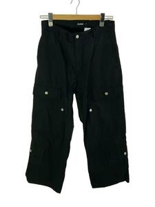 X-LARGE◆MULTI POCKET MILITARY PANTS/32/コットン/BLK/無地/101241031004