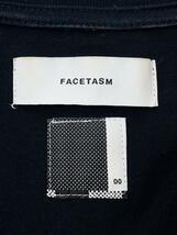 FACETASM◆Tシャツ/XS/コットン/BLK/FNT-TEE-U11/TAPE BIG TEE_画像3