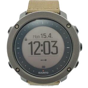 SUUNTO◆スマートウォッチ/デジタル/GRY/KHK/OW151の画像1