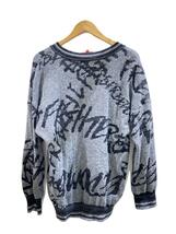 Vivienne Westwood◆FREEDOM FIGHTER JQプルオーバー/M/コットン/GRY/総柄/16-12-122012_画像2