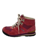 MERRELL◆ハイカットスニーカー/US6/RED/スウェード/J68606_画像1