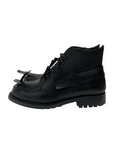 JOHN MOORE/Rubber Combat Boots/レースアップブーツ/ブラック/JM-RCB