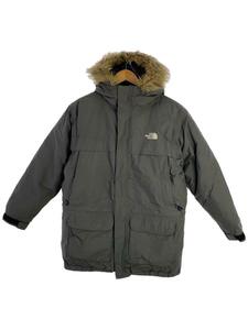 THE NORTH FACE◆ダウンジャケット/XL/ナイロン/GRY/608546