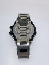 CASIO◆ソーラー腕時計/アナログ/BLK/SLV/MTG-G1000D-1 AJF_画像5