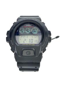 CASIO◆ソーラー腕時計・G-SHOCK/デジタル/ラバー/BLK/BLK