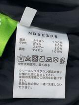 THE NORTH FACE◆ダウンジャケット/M/ポリエステル/BLK/無地/ND92338_画像4