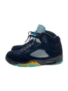 NIKE◆AIR JORDAN 5_エアジョーダン5/27cm/BLK