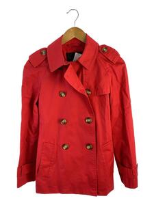 COACH* Short to wrench / trench coat /S/ cotton /RED