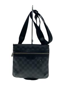 LOUIS VUITTON◆トマス_ダミエ・グラフィット_BLK/PVC/BLK