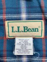 L.L.Bean◆ジャケット/ハリントン/スウィングトップ/L/ナイロン/BRD_画像3