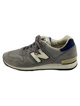 NEW BALANCE◆ローカットスニーカー/27.5cm/GRY/M670UKF_画像1