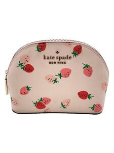 kate spade new york◆コインケース/-/PNK/総柄/レディース