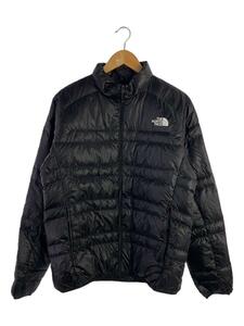 THE NORTH FACE◆LIGHT HEAT JACKET_ライトヒートジャケット/XL/-/BLK/無地