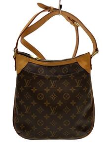 LOUIS VUITTON◆オデオンPM_モノグラム・キャンバス_BRW/PVC/ブラウン/総柄/Ｍ56390/CA4018