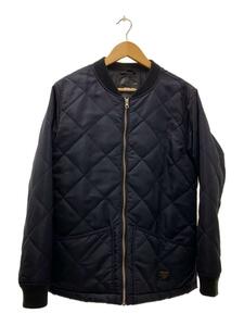 FTC◆19AW/ブルゾン/QUILTED WORK JACKET/M/ナイロン/NVY/無地/FTC019AWJ08