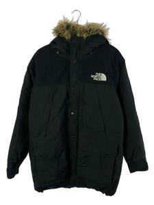 THE NORTH FACE◆MOUNTAIN DOWN COAT_マウンテンダウンコート/L/ナイロン/BLK