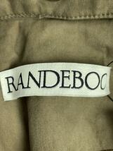 RANDEBOO◆RANDEBOO/トレンチコート/FREE/コットン/KHK/無地/01021-01317_画像3