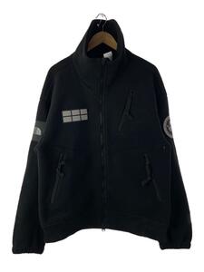 THE NORTH FACE◆TRANS ANTARCTICA FLEECE FULL ZIP/L/ポリエステル/BLK/無地/NF0A5GF1