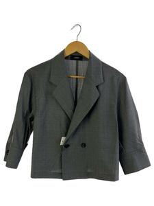 LOEFF* wool Toro 6 minute height Short jacket / tailored jacket /0/ wool /GRY/8822-299-0030