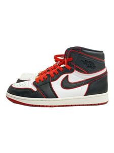 NIKE◆AIR JORDAN 1 RETRO HIGH OG/エアジョーダン1レトロハイ/ブラック/555088-062/