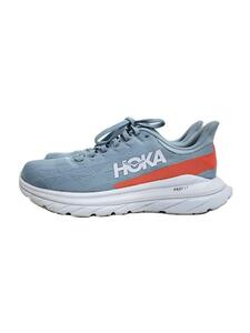 HOKA ONE ONE◆ローカットスニーカー/24cm/BLU/F27220K