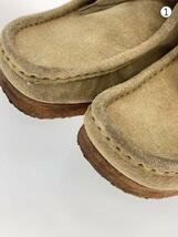 Clarks◆ブーツ/US7.5/BEG/スウェード/35405_画像7