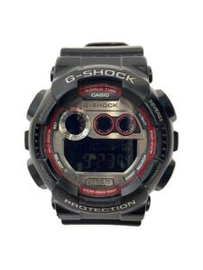 CASIO◆クォーツ腕時計・G-SHOCK/デジタル/ラバー/ブラック/黒/GD-120TS-1JF/