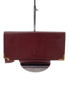 Cartier* Must line / clutch bag / bag / leather /BRD